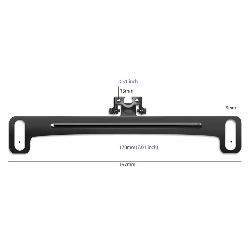 Camera Bracket For America Licence